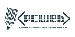 PcWeb, creación de páginas web y tiendas virtuales.